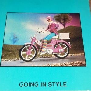 Vintage Barbie Card 1989 Barbie Just Us Girls Game Replacement Piece